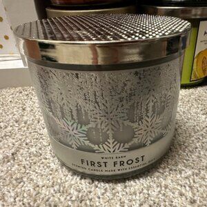 Bath and Body Works First Frost Candle 2019
